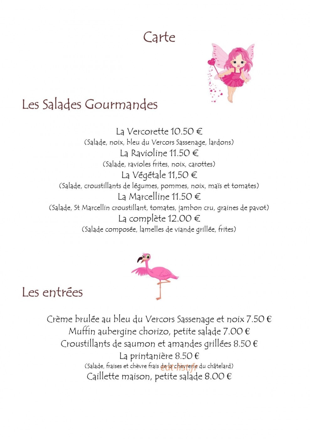 Le Sabot de Vénus — carte page 3