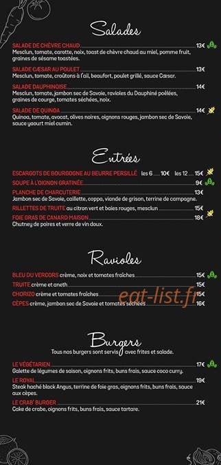 La Ferme d'Oz — carte page 1