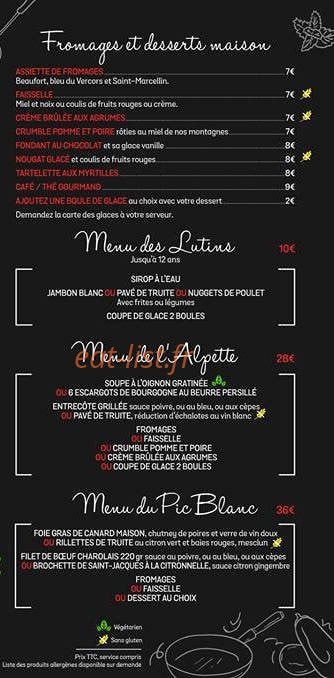La Ferme d'Oz — carte page 3