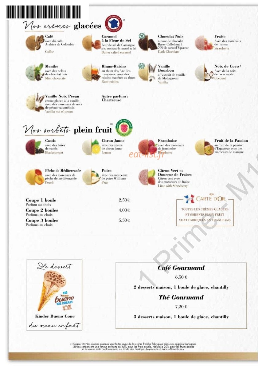 La Queue De Cochon — carte page 4