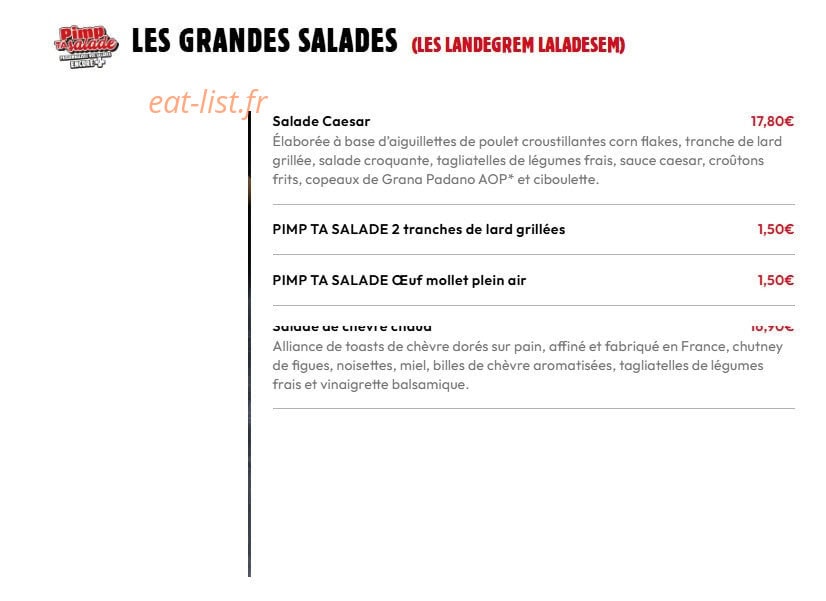 La Boucherie — carte page 3