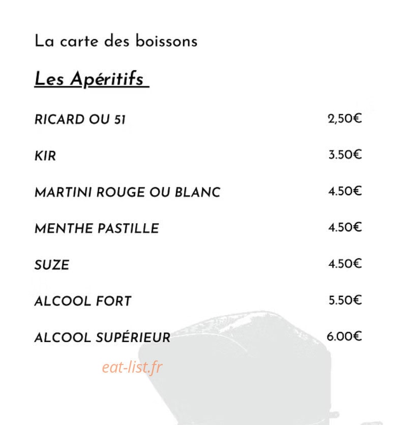 Le Fiacre — carte page 10