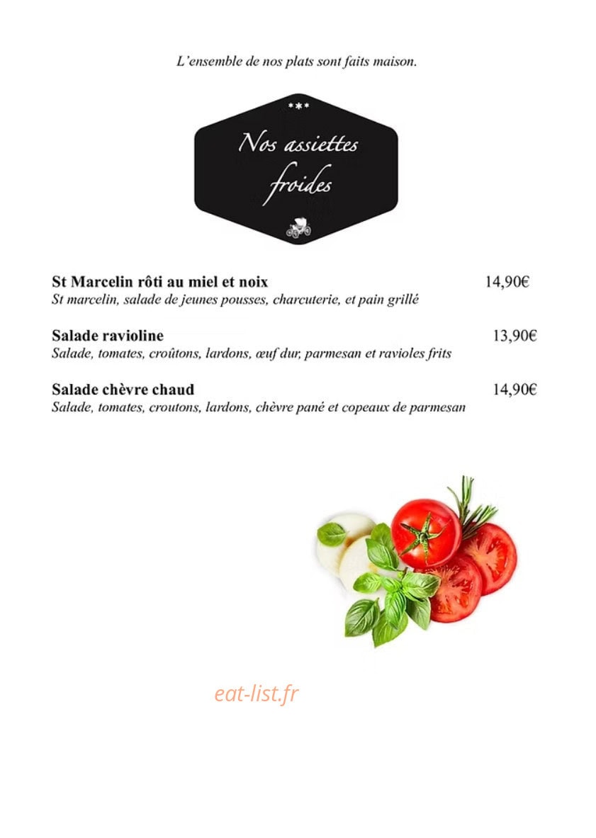 Le Fiacre — carte page 1