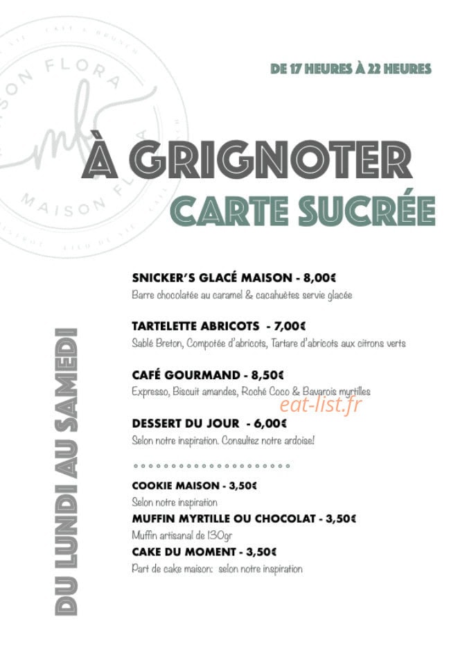 Maison Flora — carte page 5