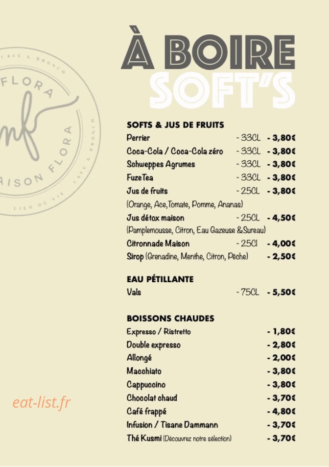 Maison Flora — carte page 10