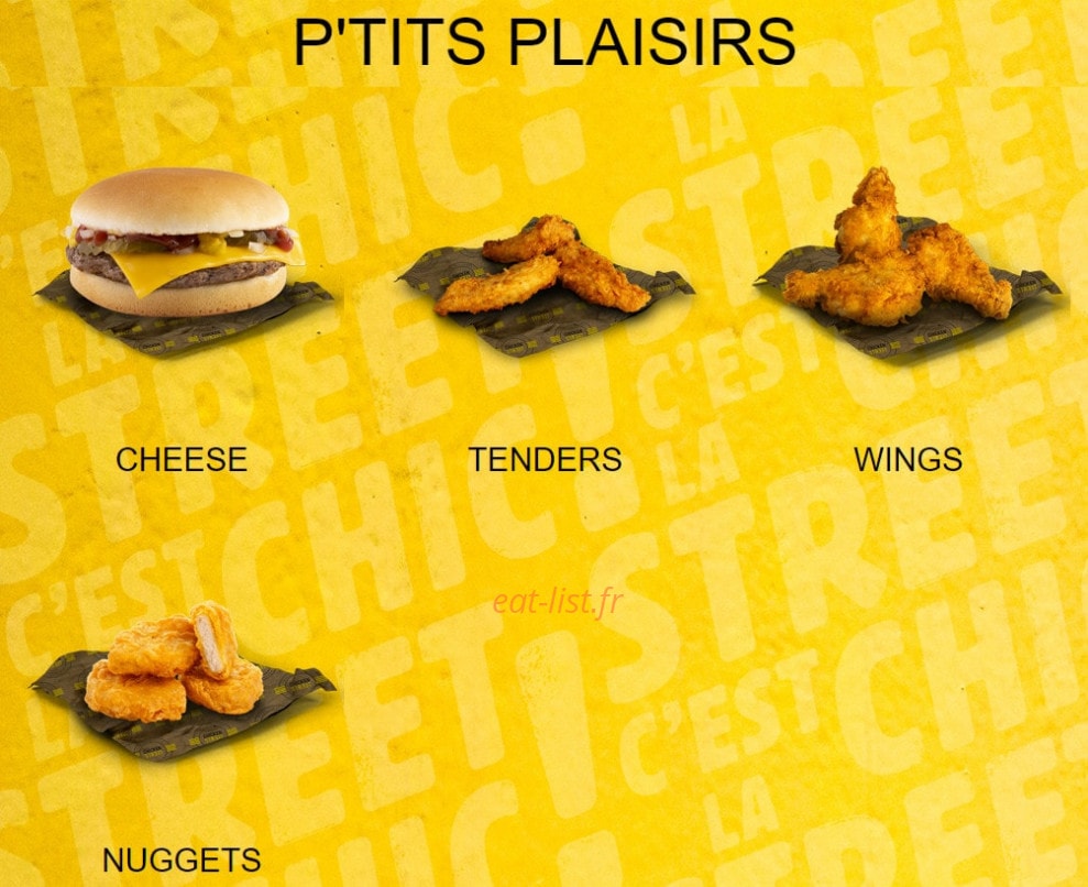 Chicken Street — carte page 3