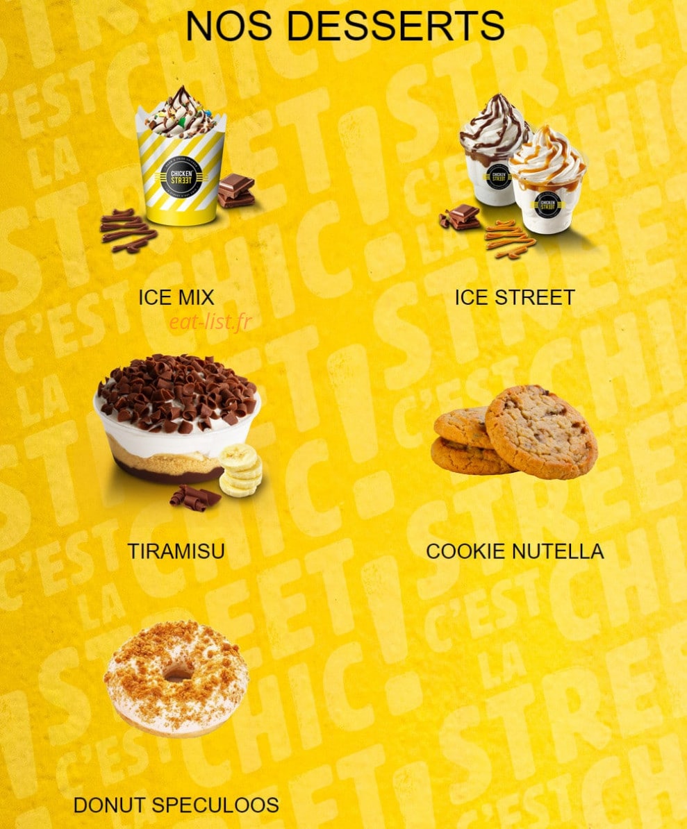 Chicken Street — carte page 5