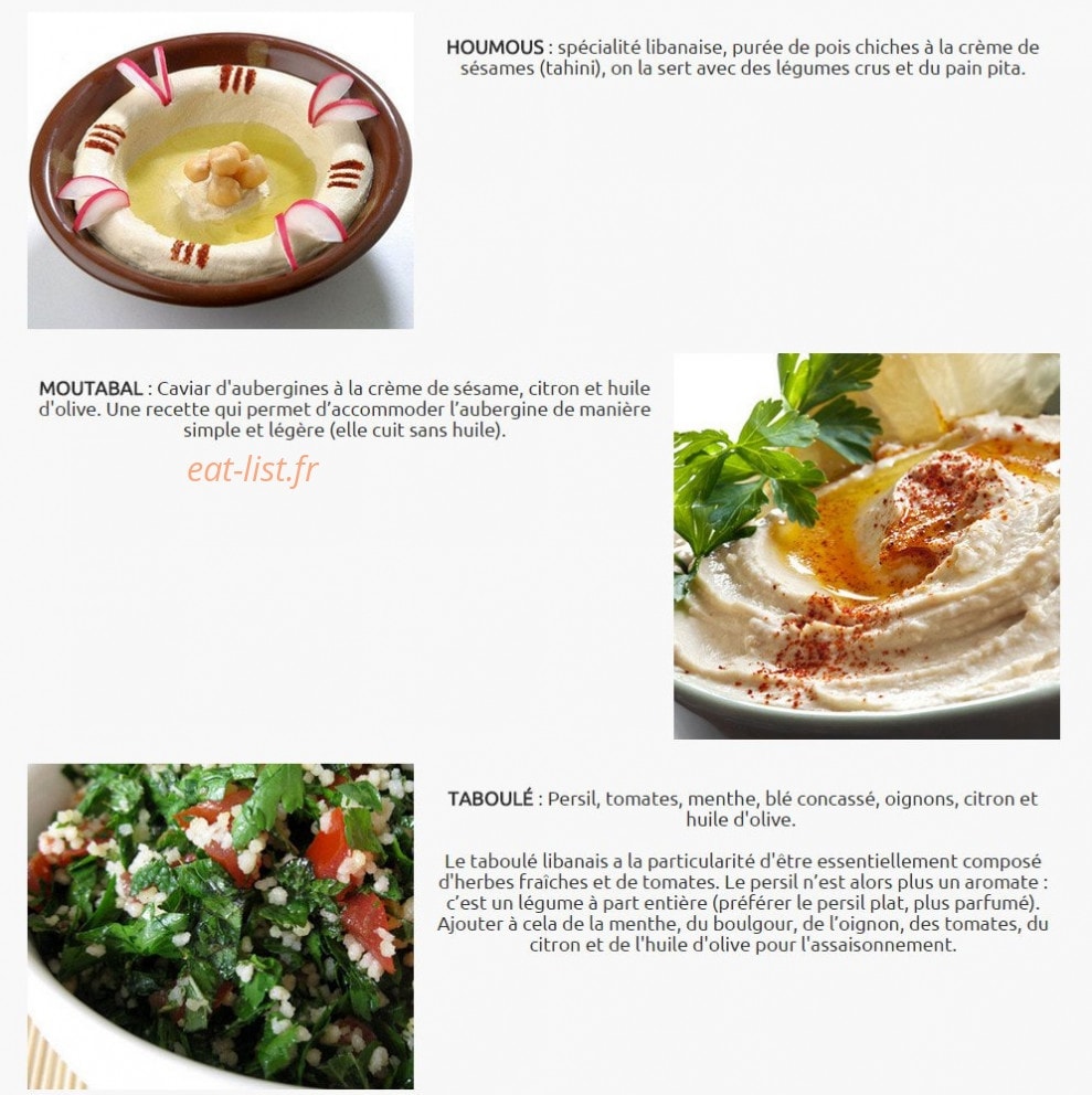Comptoir Libanais — carte page 2