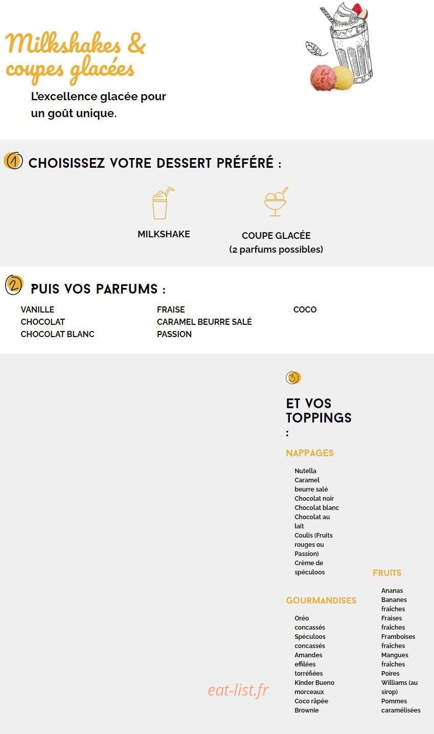 Crêpe Touch — carte page 8