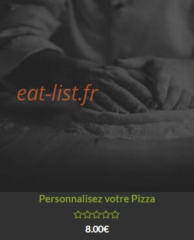 Fuoco Pizzas — carte page 7