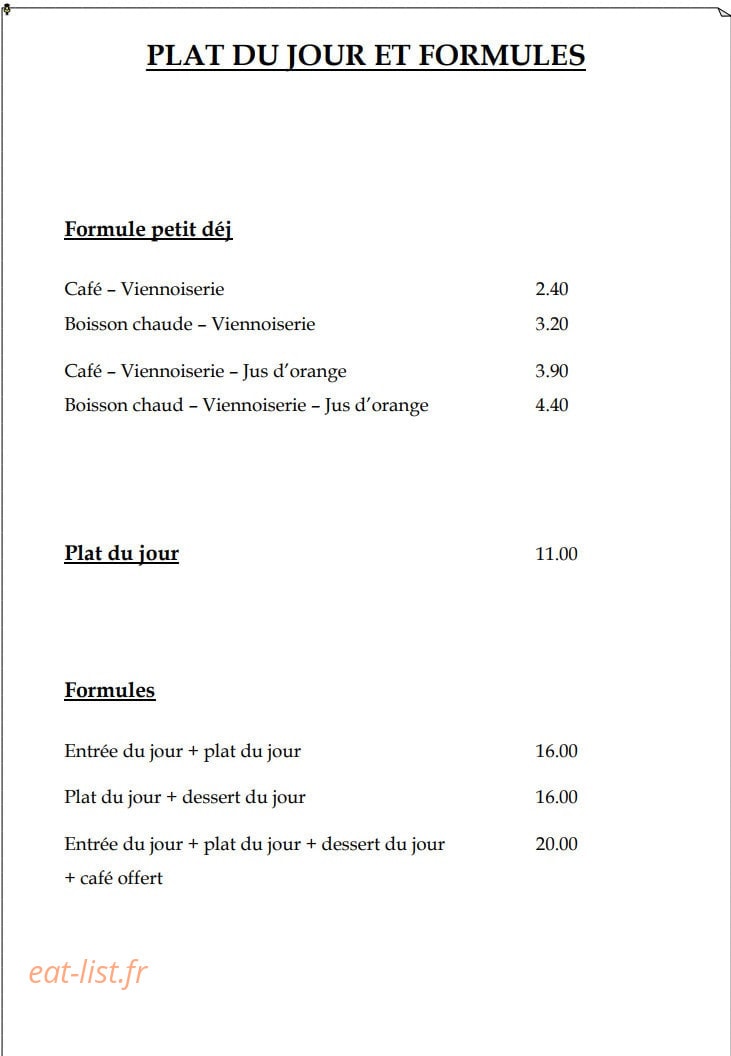Le Convivial — carte page 3