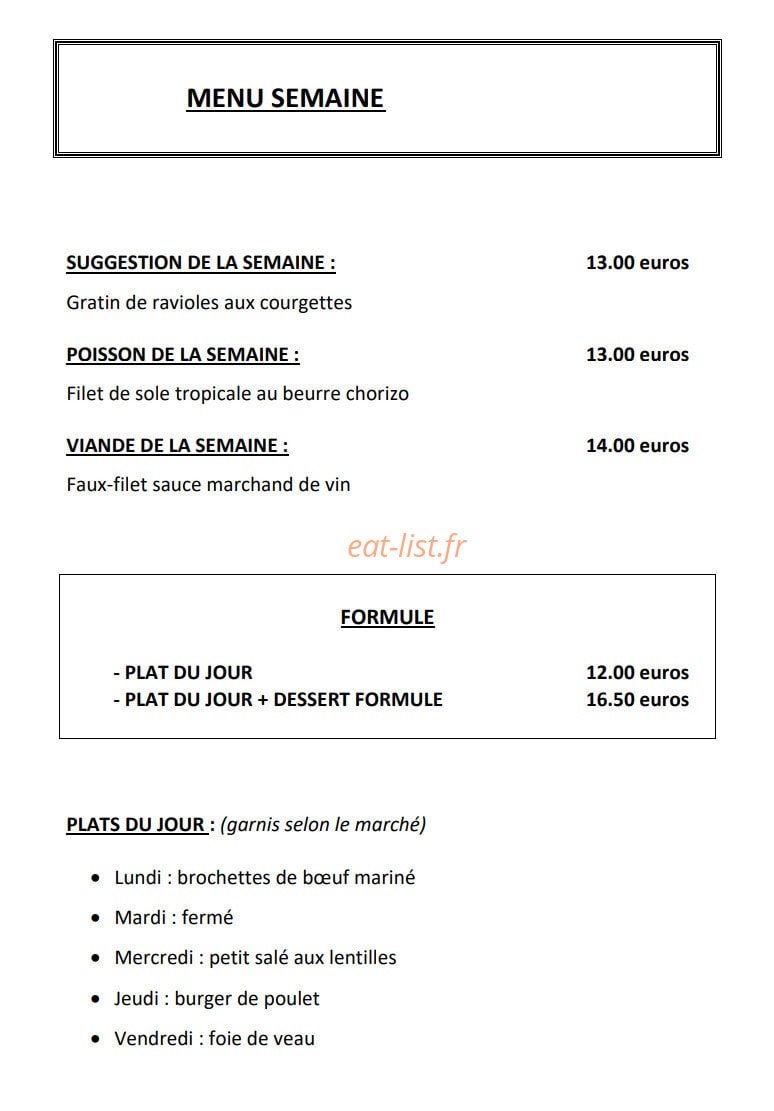 Le Convivial — carte page 6