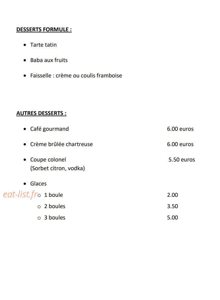 Le Convivial — carte page 7