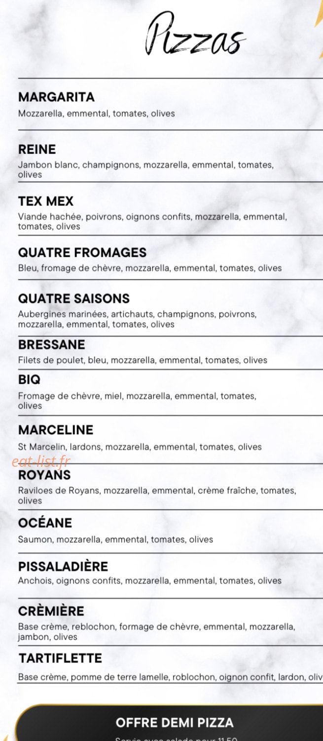 Le Palladio — carte page 2