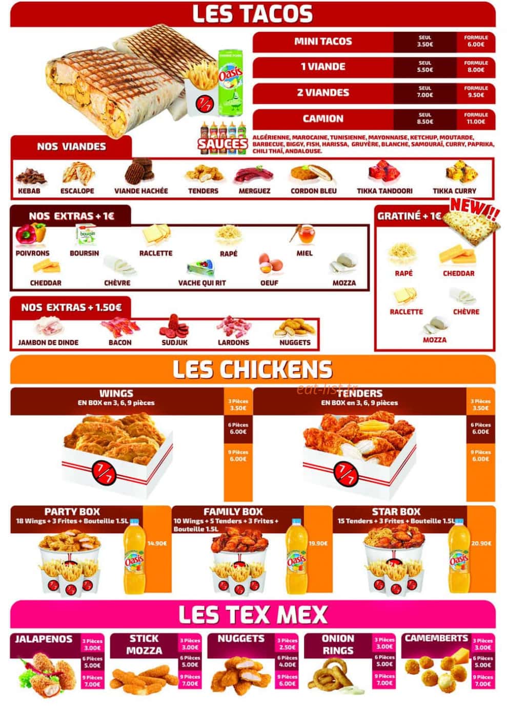 Le Sept Sur 7 — carte page 2