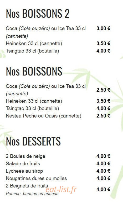 New Vina Wok — carte page 4