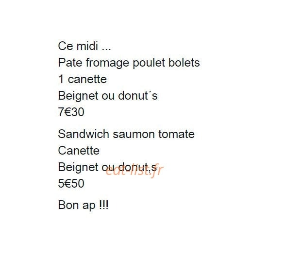 Pause Detente — carte page 1