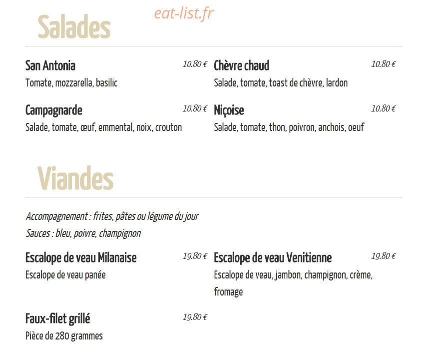 San Antonia — carte page 1