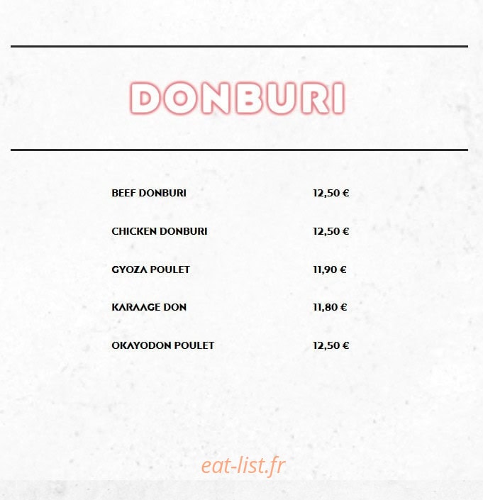 Sushi Way — carte page 9