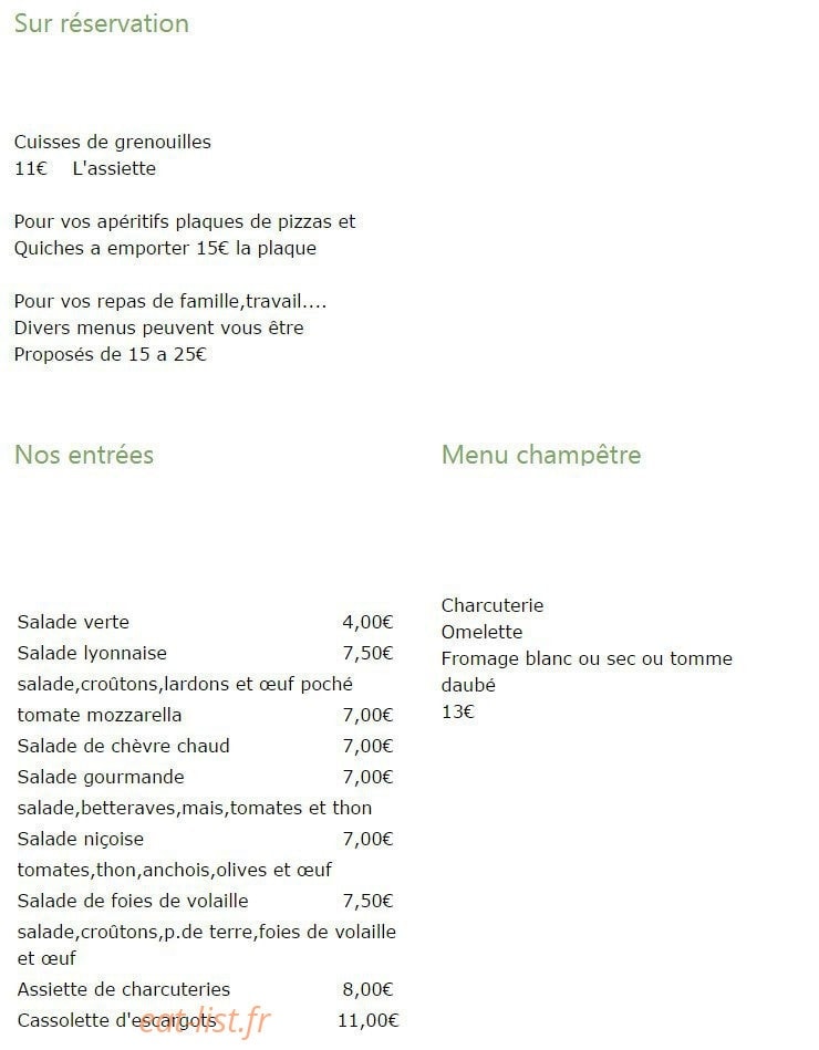 La Sarazine — carte page 1