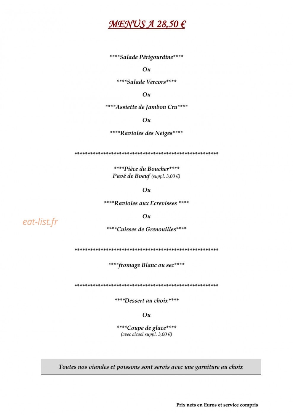 Le Petit Charlot — carte page 6