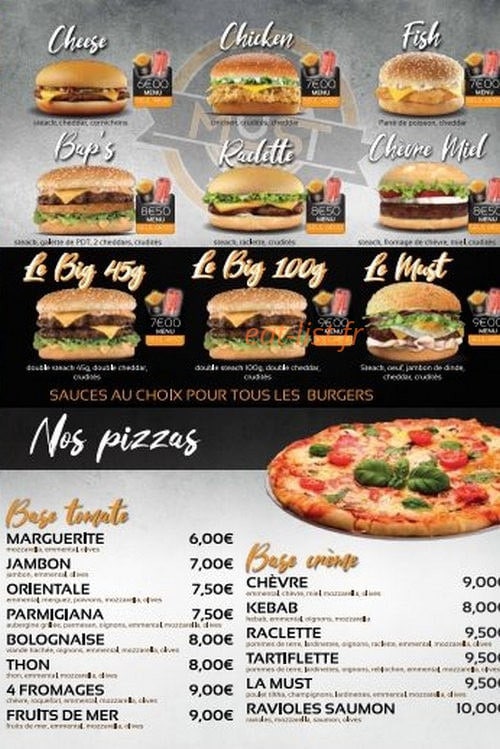 Le Must — carte page 2