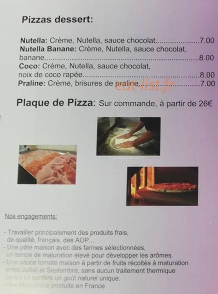 Pizza & Basta — carte page 2