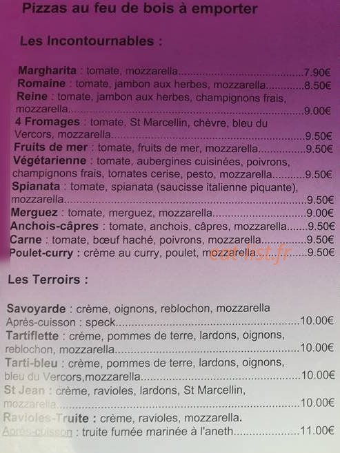 Pizza & Basta — carte page 4