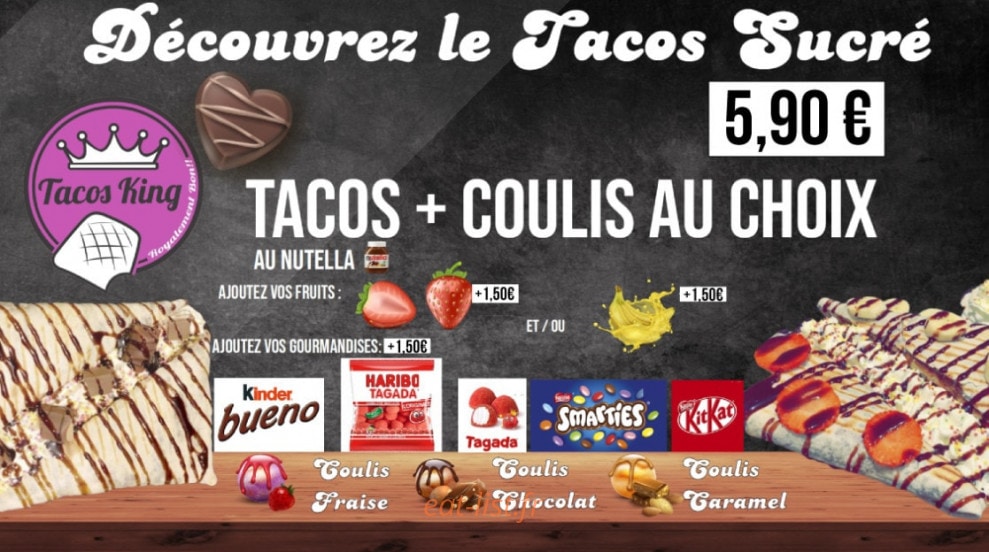 Tacos King — carte page 7