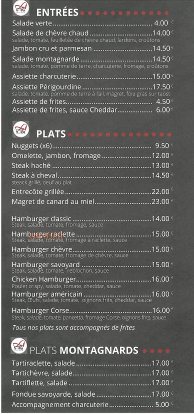 Le Tétras — carte page 1