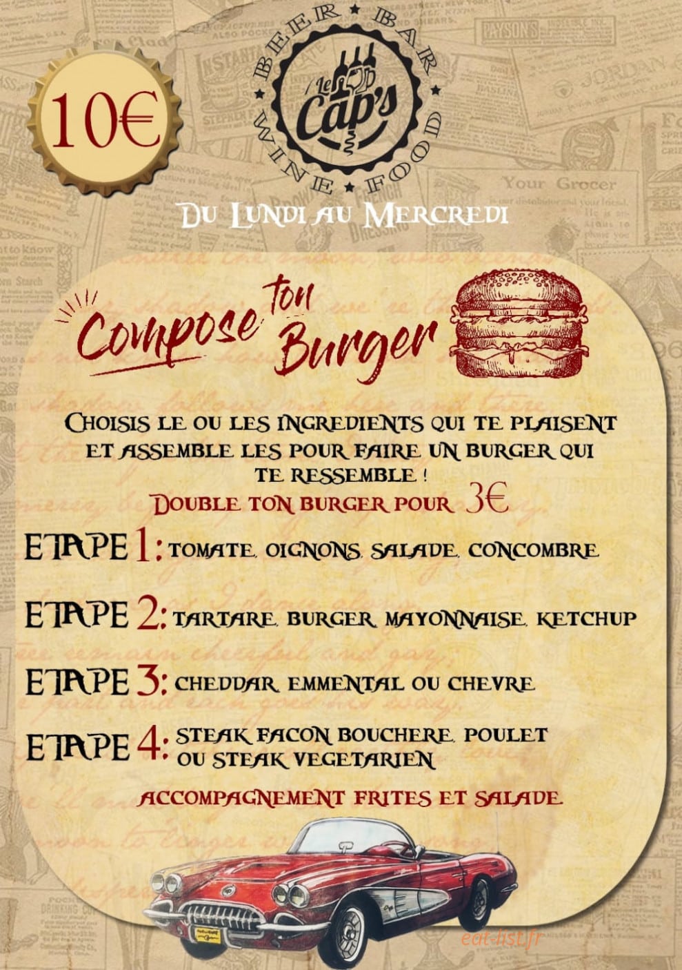 Le Cap's — carte page 3