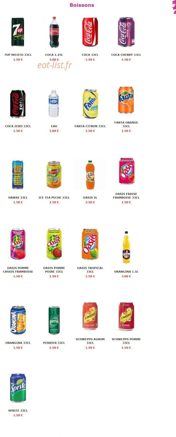 Burger Nine — carte page 9