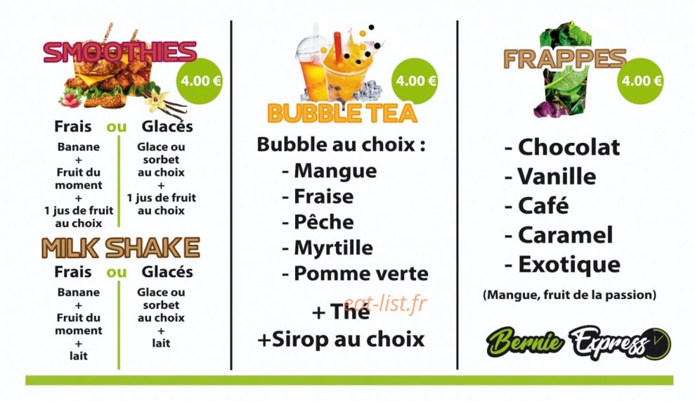 Bernie Express — carte page 2