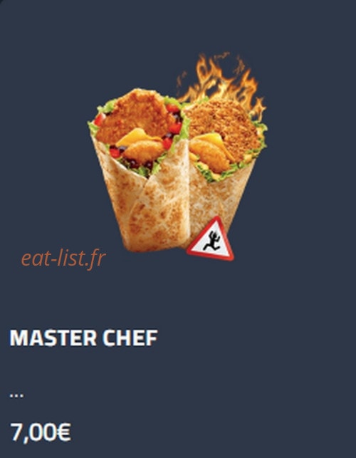 My Resto — carte page 8