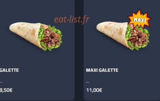 My Resto — carte page 4