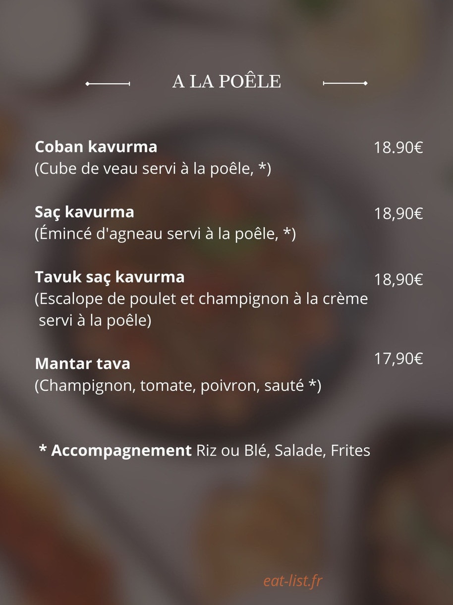 Nej Et Restaurant — carte page 4
