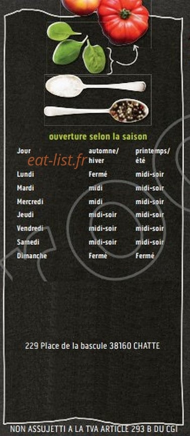 Ô p'tit resto de La Tarte à Fat — carte page 6