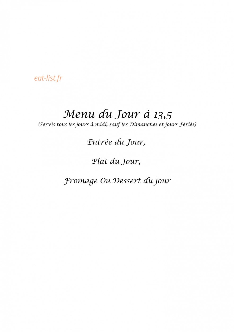 Hôtel des Voyageurs — carte page 7