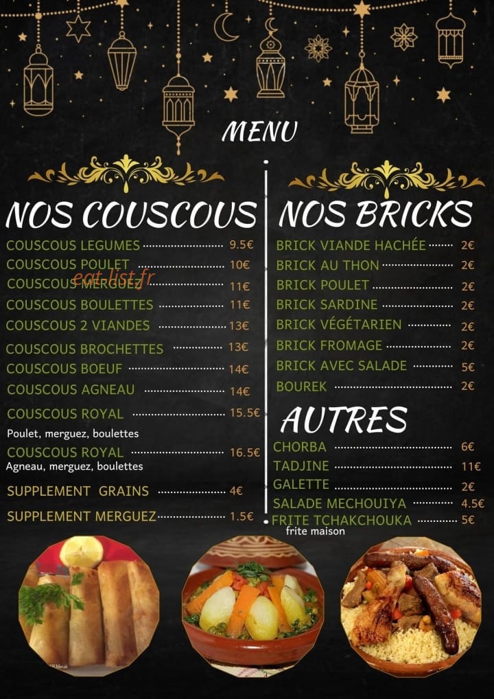 Couscous Party — carte page 2