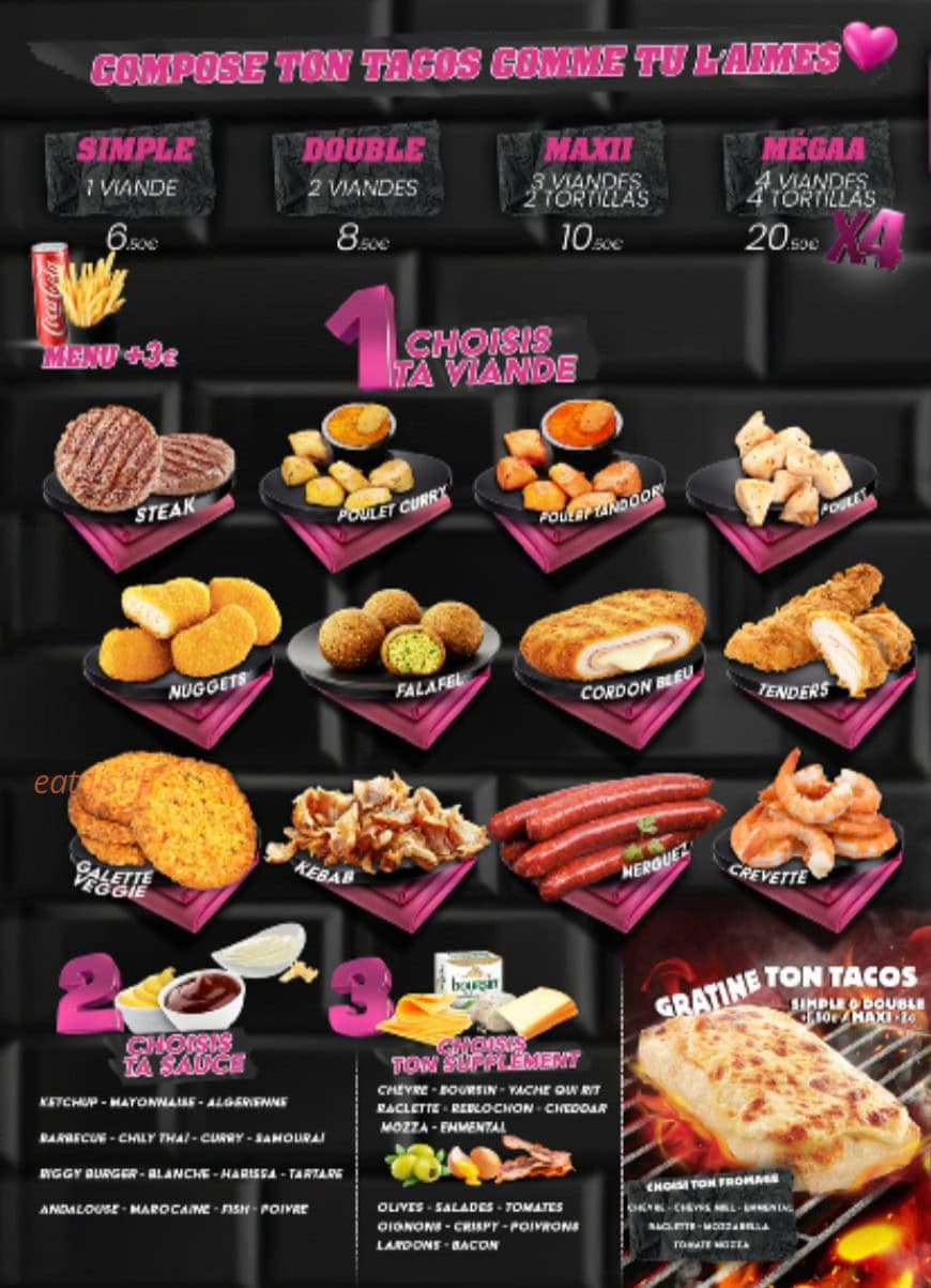 Crispy Tasty — carte page 4