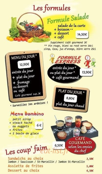 La Terrasse — carte page 2