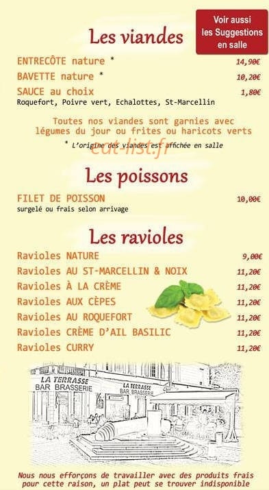 La Terrasse — carte page 3