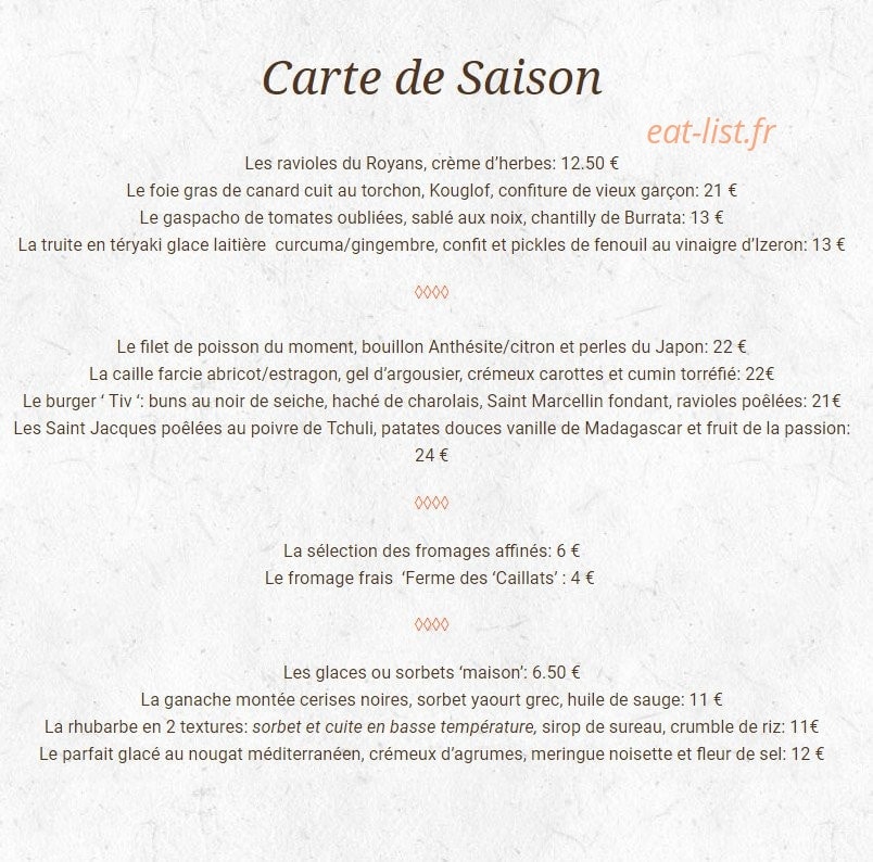 La Tivollière — carte page 2
