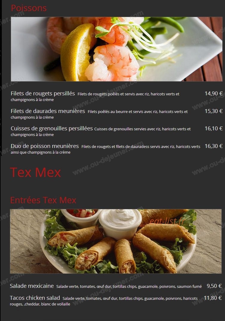 Le Rustic' — carte page 4