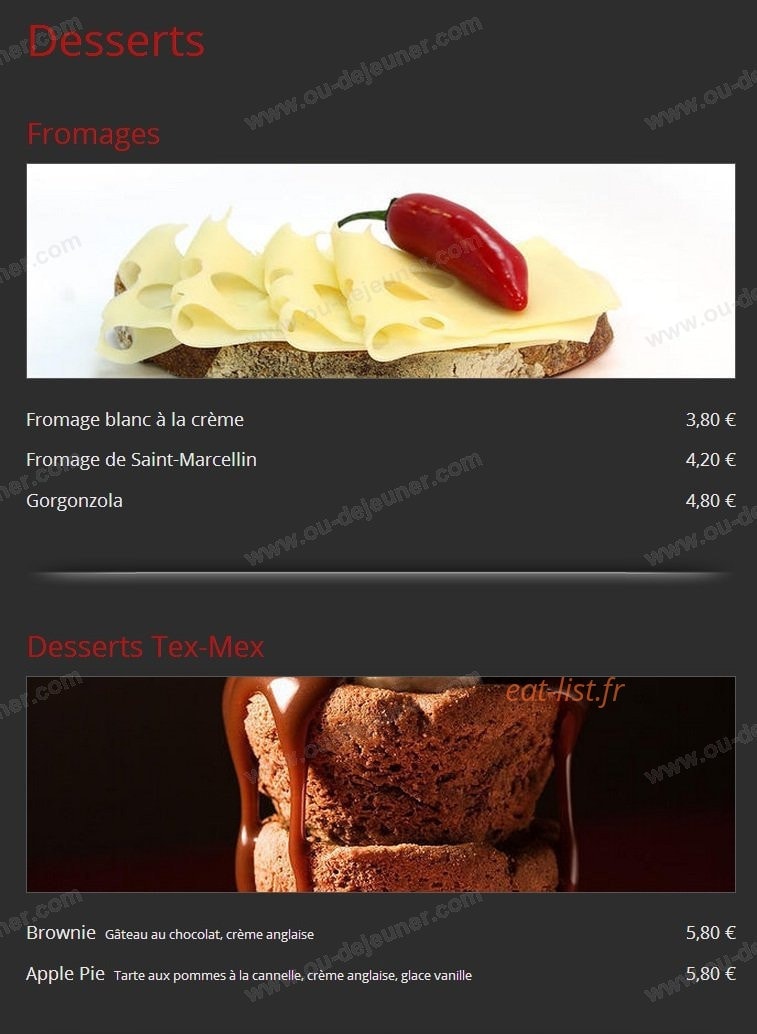 Le Rustic' — carte page 7