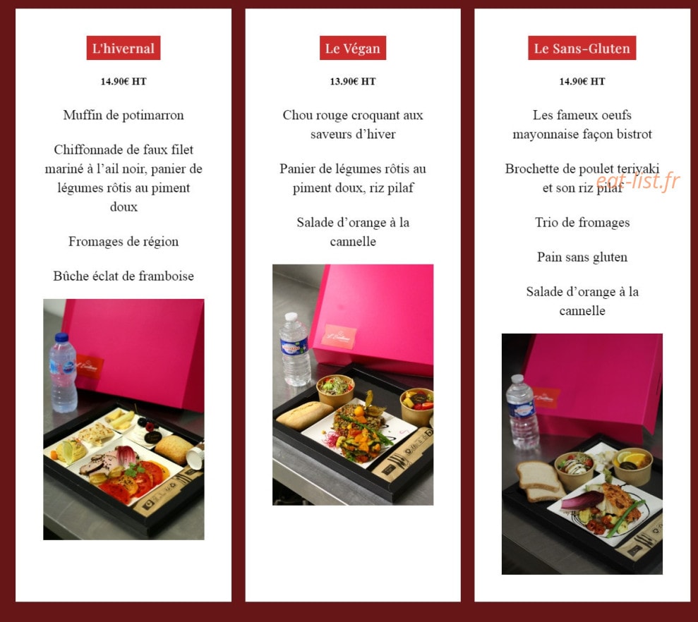 L'Excellence — carte page 2