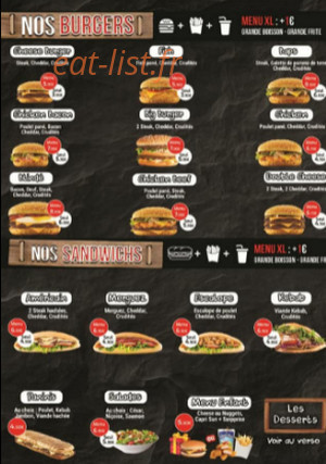 Le Comptoir — carte page 2