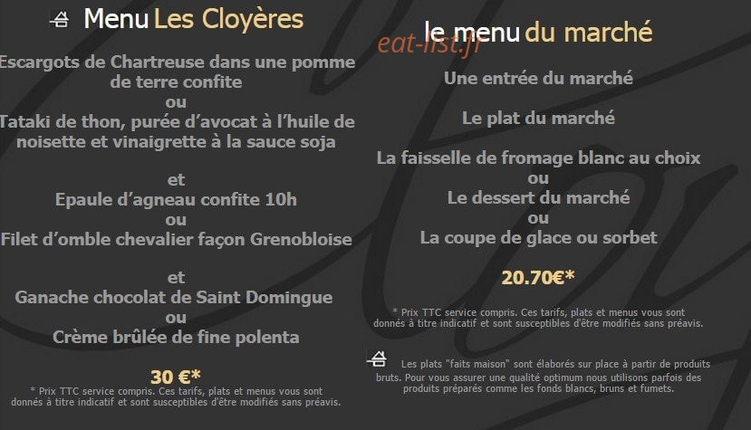 Les Cloyères — carte page 3