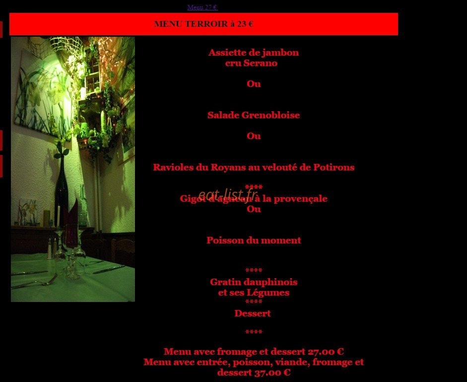 Le Mas — carte page 1