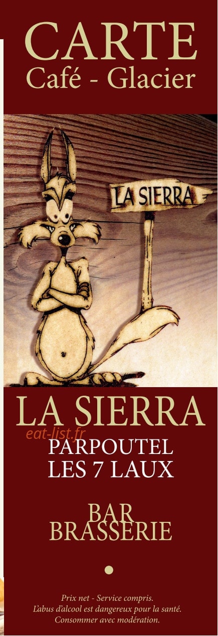 La Sierra — carte page 1